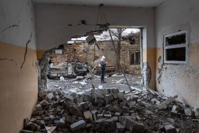 Наслідки удару дронів по Одесі