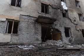 Наслідки удару дронів по Одесі