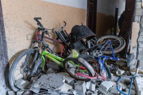 Наслідки удару дронів по Одесі