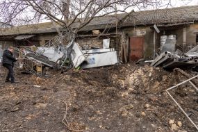 Наслідки удару дронів по Одесі