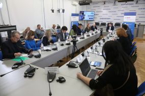 Учасники пресконференції