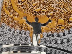 Presentation of the set of commemorative coins "Shchedryk - carol of bells" at the National Bank of Ukraine in Kyiv