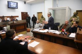 Session of the Court of Appeal in the case of Ihor KolomoiskyiЗаседание апелляционного суда по делу Игоря Коломойского