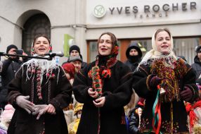 Открытие главного рождественского  дидуха Львова