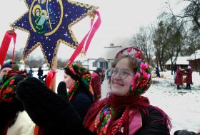 Christmas celebration at the Museum of Folk Architecture and Life of Ukraine