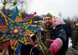 Christmas celebration at the Museum of Folk Architecture and Life of Ukraine