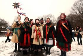 Christmas celebration at the Museum of Folk Architecture and Life of Ukraine