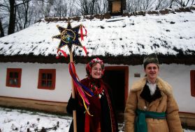 Christmas celebration at the Museum of Folk Architecture and Life of Ukraine