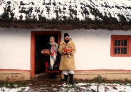Christmas celebration at the Museum of Folk Architecture and Life of Ukraine