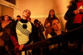 Performance - the promenade "Game of hide and seek with Mr. Lyatoshinsky"