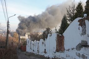 Наслідки ракетного обстрілу Києва