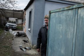 Consequences of rocket fire in Kyiv region