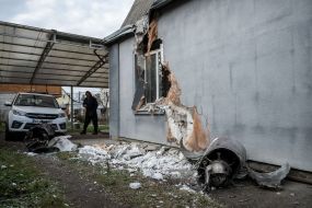 Consequences of rocket fire in Kyiv region