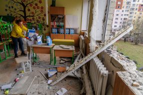 Consequences of the rocket attack on Lviv