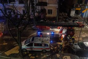 Ліквідація наслідків ракетної атаки по Харкову