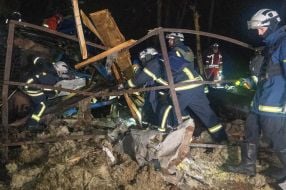 Ліквідація наслідків ракетної атаки по Харкову