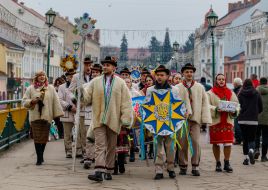Participants of the procession of stars