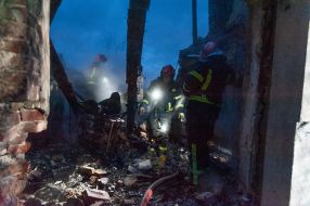 The museum of UPA Corporal General Roman Shukhevych destroyed as a result of a Russian attack by kamikaze drones in Lviv
