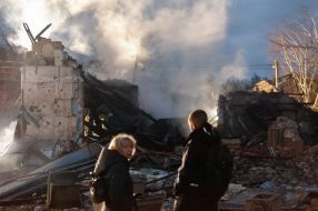 The museum of UPA Corporal General Roman Shukhevych destroyed as a result of a Russian attack by kamikaze drones in Lviv