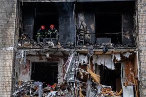 Consequences of the rocket attack on Kyiv