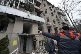 Consequences of the missile attack on Kharkiv