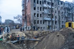 Consequences of the missile attack on Kharkiv