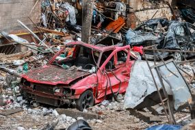 Consequences of the rocket attack on Kyiv