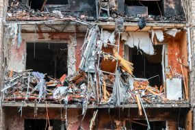 Consequences of the rocket attack on Kyiv