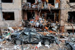 Consequences of the rocket attack on Kyiv