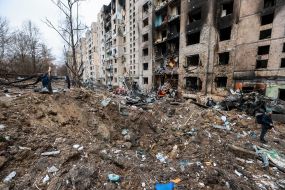 Consequences of the rocket attack on Kyiv