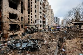 Consequences of the rocket attack on Kyiv