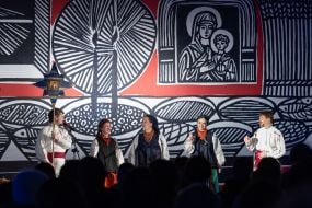 Jubilee concert on the occasion of the 25th anniversary of the ensemble of authentic singing "Bozhichi" in the Ukrainian House