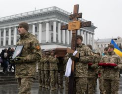 Funeral of Maxim Krivtsov