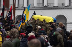 Funeral of Maxim Krivtsov