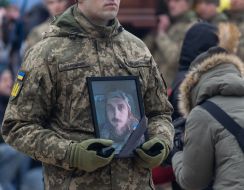 Funeral of Maxim Krivtsov