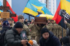 Funeral of Maxim Krivtsov