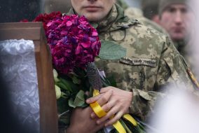 Funeral of Maxim Krivtsov