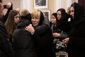 Funeral of Vitaly Bilonozhko