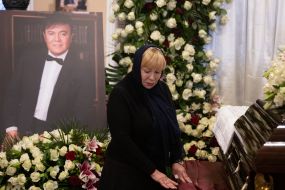 Funeral of Vitaly Bilonozhko