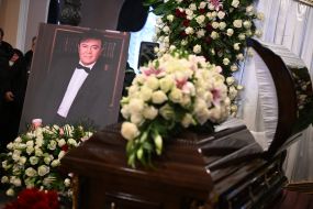 Funeral of Vitaly Bilonozhko