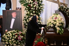 Funeral of Vitaly Bilonozhko