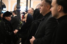 Funeral of Vitaly Bilonozhko