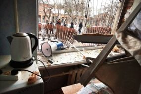 Consequences of a missile attack on Kyiv