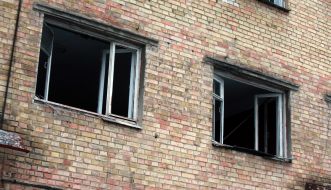 Consequences of a missile attack on Kyiv