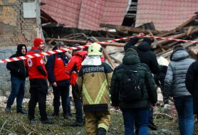 Consequences of a missile attack on Kyiv