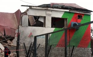 Consequences of a missile attack on Kyiv