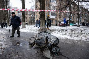 Consequences of a missile attack on Kyiv
