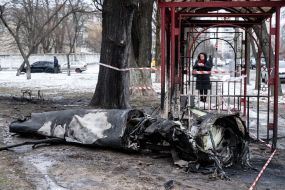Consequences of a missile attack on Kyiv