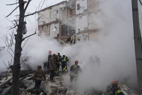 Consequences of a missile attack on Kharkov