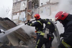 Consequences of a missile attack on Kharkov